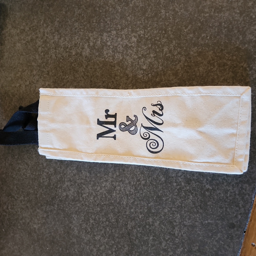 Mr. & Mrs. Wine Tote